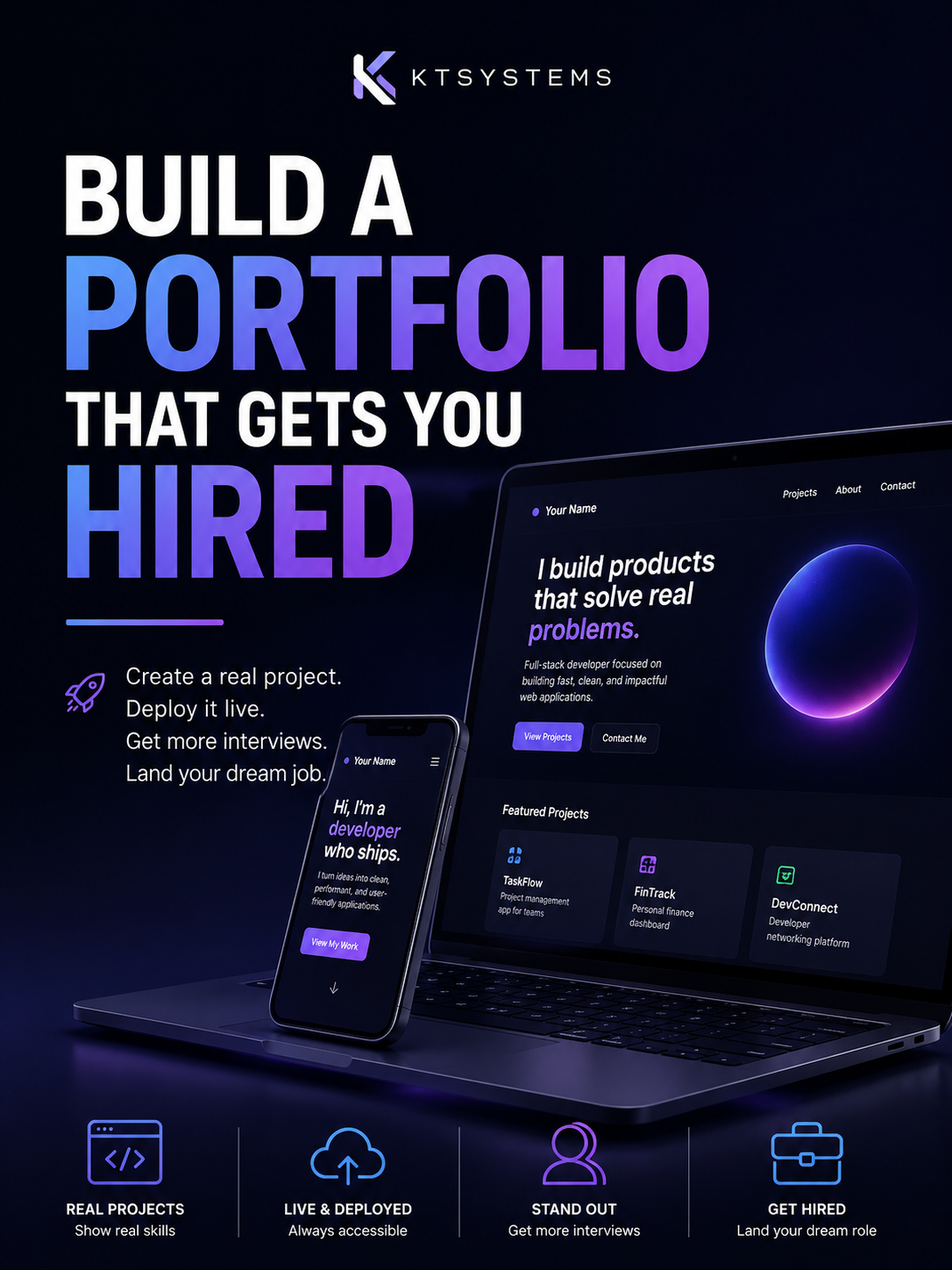 How to Build a Portfolio That Gets You Hired