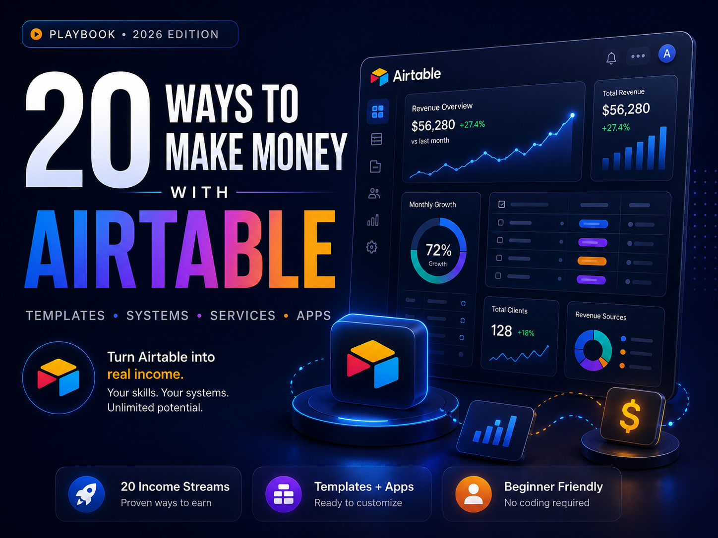20 Ways to make money with Airtable